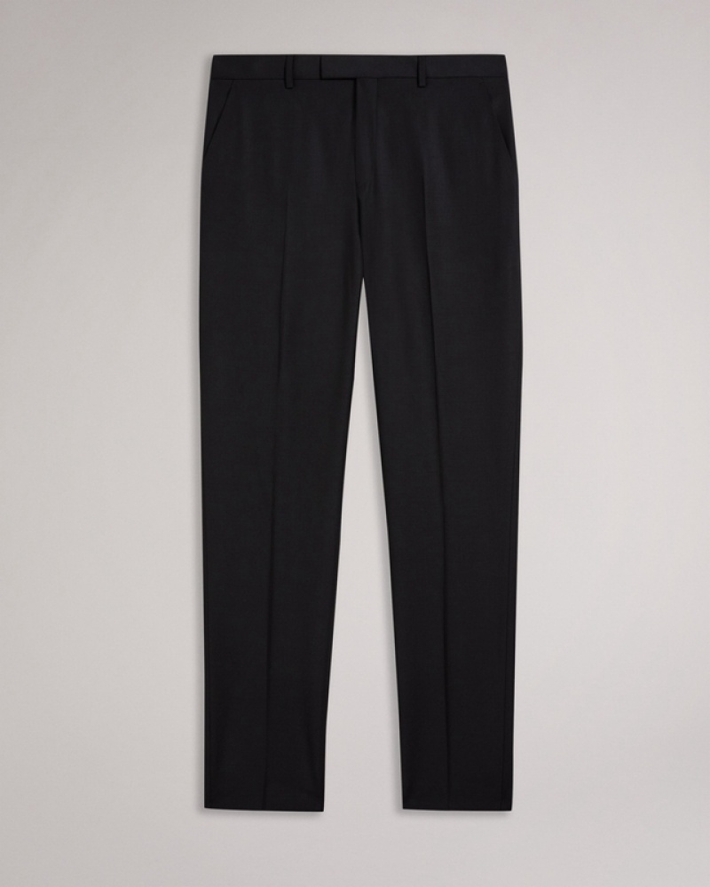 Black Ted Baker Lothian Slim Fit Trs Men's Pants | 031296-STU