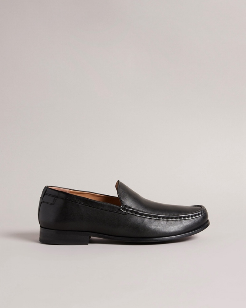 Brown Ted Baker Labi Leather Penny Men's Loafers | 318460-OZP